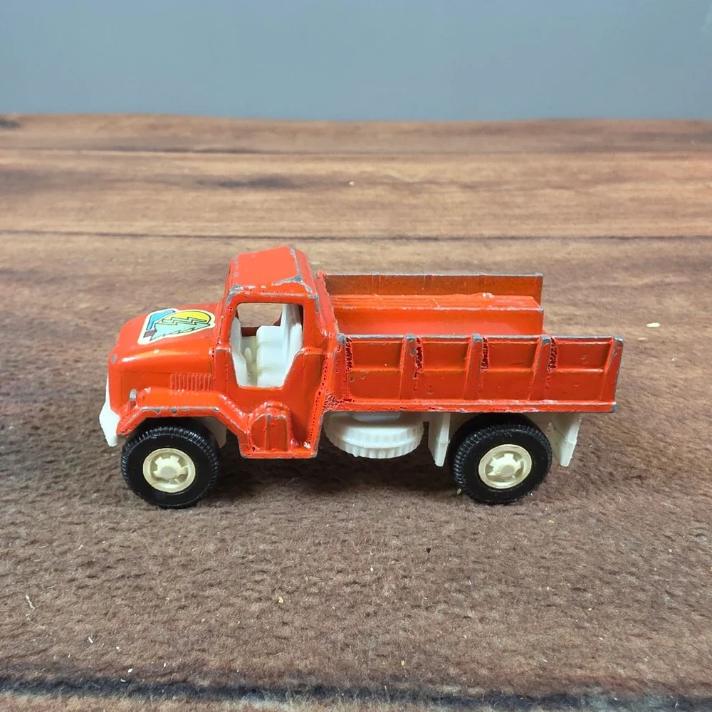 Tootsie Deuce 1/2 Truck Boys One Size Orange Good Vintage Plastic Dump Truck USA